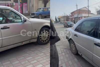 “Avtomobil səkidə saxlayır, biz harada dayanaq?” – Lənkərandan ŞİKAYƏT- VİDEO