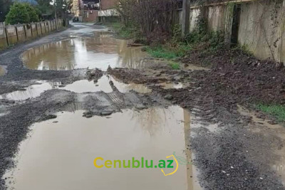 Lənkəranda bitməyən yol problemi - ŞİKAYƏT