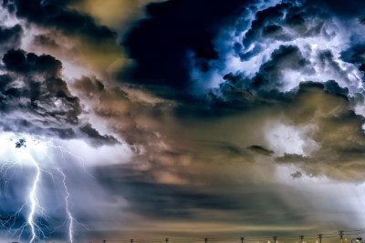 Sabah şimşək çaxacaq, dolu düşəcək