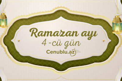 Ramazan ayının dördüncü gününün imsak, iftar və namaz vaxtları