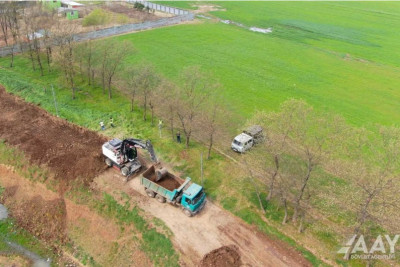 Masallıda 5 yaşayış məntəqəsinin yollarının yenidən qurulur - VİDEO