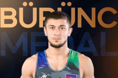 Astaralı güləşçi Avropa çempionatından medalla qayıtdı