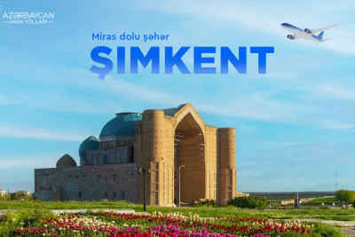AZAL-dan yeni istiqamət: İyundan Şımkentə birbaşa uçuşlar