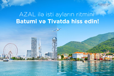 AZAL iki kurort şəhərinə uçuşlara başlayır