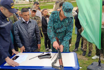 Lerikdə “Şahin” hərbi-idman oyununun rayon mərhələsi baş tutub