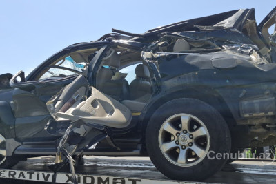 Masallıda avtomobil aşıb, 2-si uşaq olmaqla 3 nəfər ölüb - YENİLƏNİB