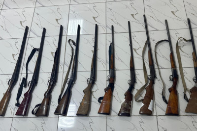 Astarada qanunsuz saxlanılan silahlar aşkarlanıb