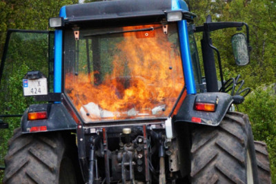 Cəlilabadda yanğın olub