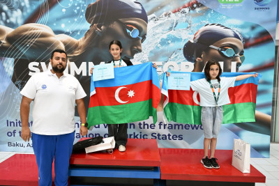 Lənkəranlı idmançı “Üzgüçülük hamı üçün” layihəsində uğur qazanıb