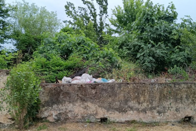 Keçmiş dispanser ZİBİL POLİQONUNA çevrilib - VİDEO