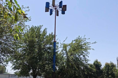 Masallı sakini küləkdən elektrik enerjisi almaq üçün xüsusi qurğu düzəltdi