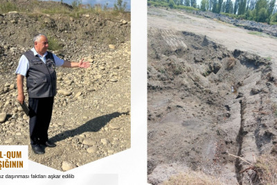 Cənubda çaylardan qanunsuz çınqıl-qum çıxarışı aşkarlanıb