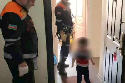 Masallıda uşaqlar xilas edildilər