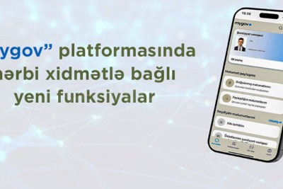 “Mygov”da hərbi xidmətlə bağlı yeni funksiya