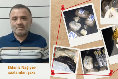 Qohumunun evindən seyf oğurlayan şəxs saxlanılıb