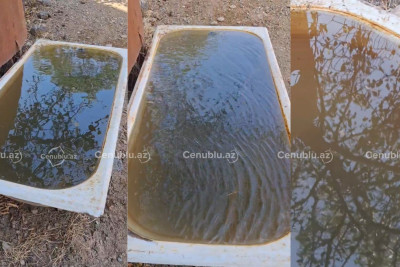 Cəlilabadın Xanəgah kəndində su problemi - VİDEO