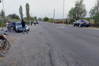Lənkəranda avtomobil 61 yaşlı velosipedçini vurub