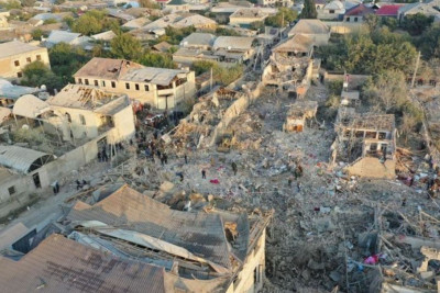 Gəncənin ilk raket atəşinə tutulmasından beş il ötür