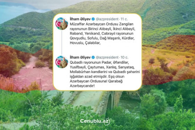 Qubadlı şəhəri 5 ildir azaddır