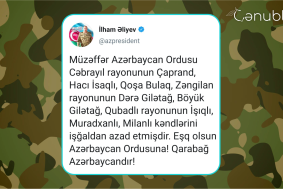 1 noyabr 2020-ci il: Vətən müharibəsinin 36-cı günü