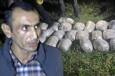 İnsan alverinə görə məhkum olan şəxs 27 kq narkotiklə tutuldu