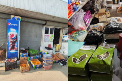 Masallıda marketdə yararsız məhsullar aşkarlanıb