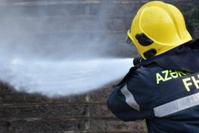 Sabirabadda yanğın olub