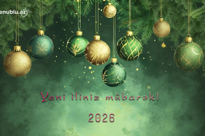 Yeni 2026-cı iliniz mübarək!