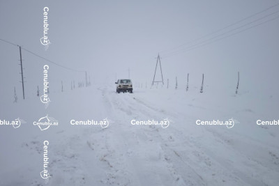 Cəlilabad–Yardımlı yolu bağlanıb, 50-dən çox kənd işıqsız qalıb