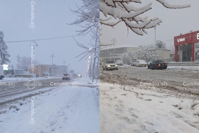 Qara görə Cəlilabad-Yardımlı yolunun bir hissəsi bağlanıb, kəndlərdə işıq kəsilib