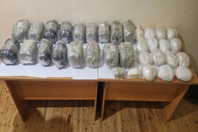 İranla sərhəddə qaçaqmalçılar atəş açaraq qaçıblar