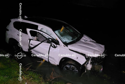 Lənkəranda avtomobil çaya aşdı, 21 yaşlı gənc öldü