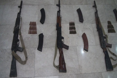 DİN ötən gün aşkar olunan silah-sursatın sayını açıqladı