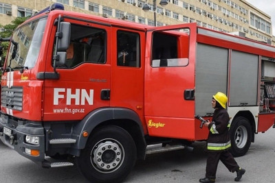 FHN: "Ötən həftə 172  yanğın olub, 30 nəfər təxliyə edilib, 9 meyit aşkarlanıb"