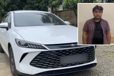 Masallıda narkotik qəbul edib sükan arxasına keçən şəxs həbs olunub