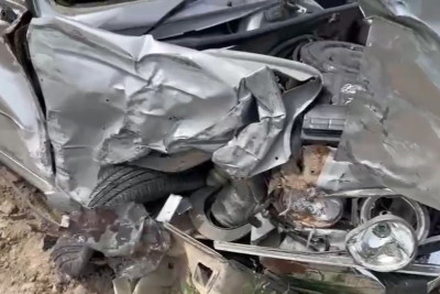 Salyanda avtoqəza: Xəsarət alanlar var