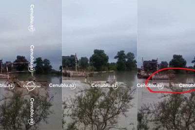 Kürdə suyun səviyyəsi yüksəlməkdədir