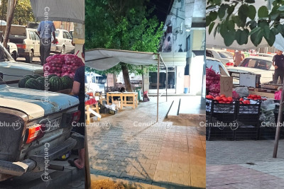 Göytəpədə qanunsuz küçə ticarəti tam aradan qaldırılmayıb