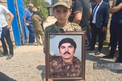 İmişlidə I Qarabağ müharibəsinin itkin-şəhidi Mürşüd Nərimanov dəfn edilib