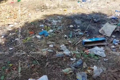 Limanda yeməkxananın arxası zibilliyə çevrilib - VIDEO