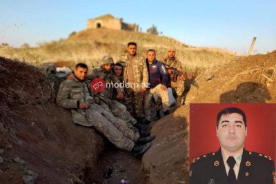 "Biz sevgimizi də səssiz yaşamışıq" - Şəhid Orxan Əkbərovun son FOTOSU