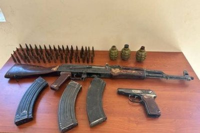 Ötən gün xeyli silah-sursat aşkarlanıb
