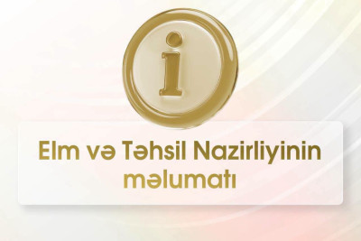 Elm və təhsil nazirinin Yardımlıdakı vətəndaş qəbulunun vaxtı dəyişdirilib