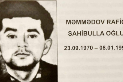 Qarabağ müharibəsi şəhidi Rafiq Məmmədovun doğum günüdür