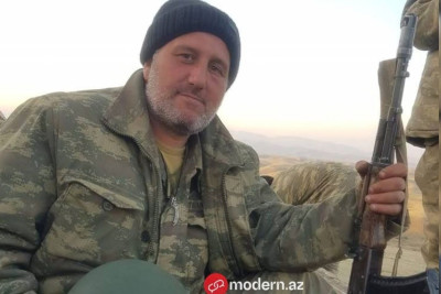 Şəhid olmazdan üç gün əvvəl xanımı ilə halallaşıb - Ehtiram Hüseynlinin son FOTOSU