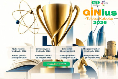Lənkəranda "GİNius - Tələbə Kuboku 2026" keçiriləcək