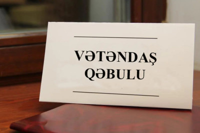 Noyabrda rayonlarda vətəndaş qəbulları keçiriləcək